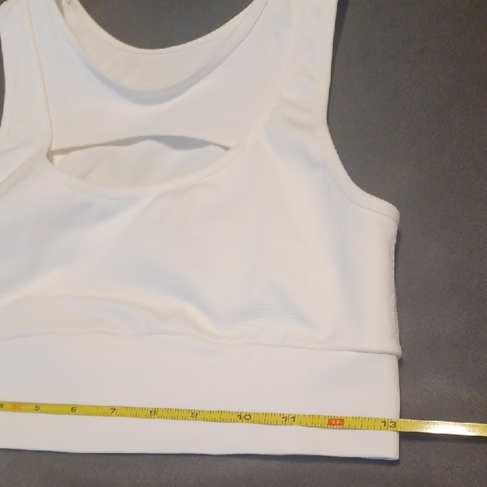 Free People White Sports Bra - Picture 5 of 6